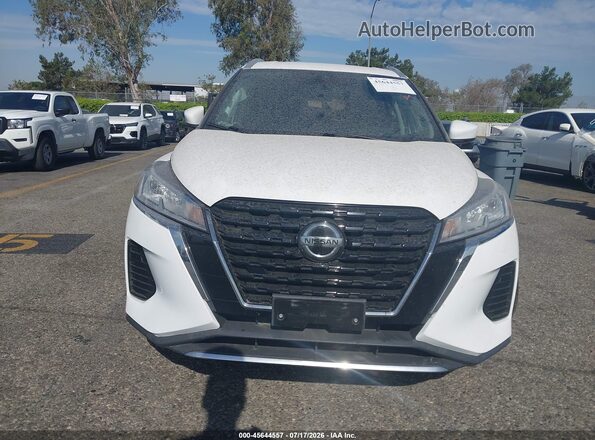 3N1CP5CV6ML491117 2021 NISSAN KICKS Белый Вид задней части салона