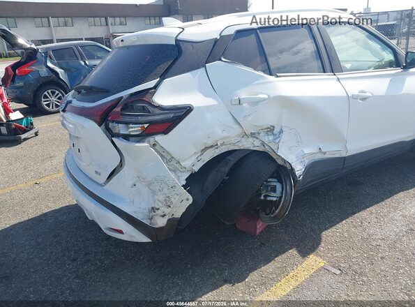 3N1CP5CV6ML491117 2021 NISSAN KICKS Белый Вид панели приборов