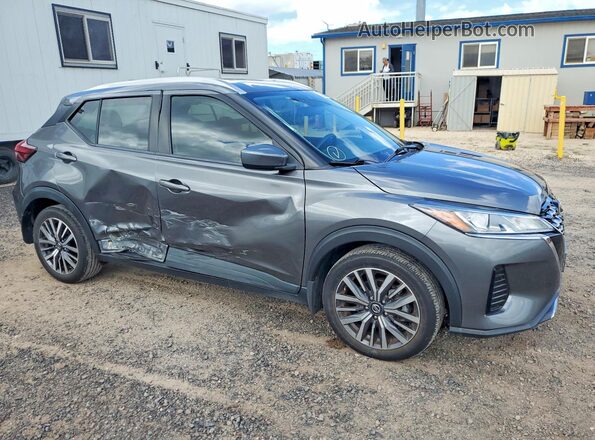 3N1CP5CV6ML515206 2021 NISSAN KICKS Black Front right