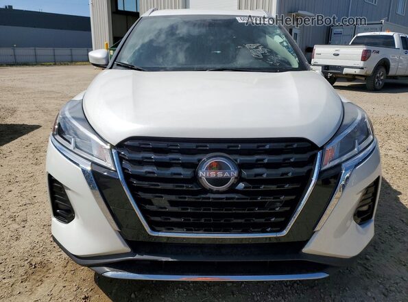 3N1CP5CV6NL473606 2022 NISSAN KICKS White Вид спереду