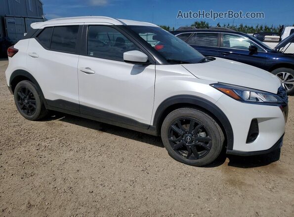 3N1CP5CV6NL473606 2022 NISSAN KICKS White Передня права чверть