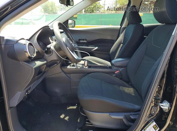 3N1CP5CV6NL475159 2022 NISSAN KICKS Black წინა სალონის ხედი
