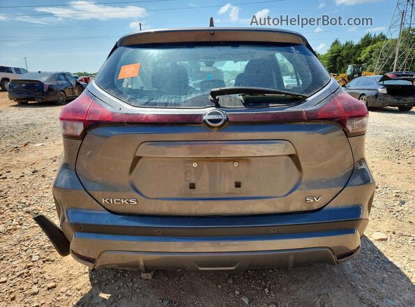 3N1CP5CV6NL516339 2022 NISSAN KICKS Gray უკანა ხედი