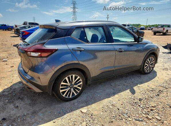 3N1CP5CV6NL516339 2022 NISSAN KICKS Gray უკანა მარჯვენა
