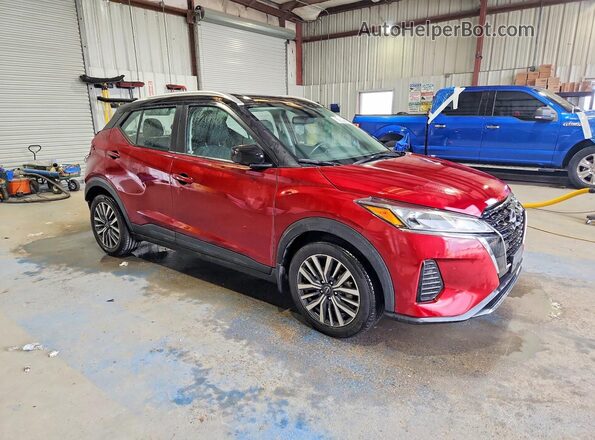 3N1CP5CV6PL508972 2023 NISSAN KICKS Red Przód prawy