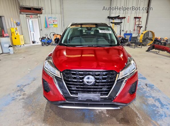 3N1CP5CV6PL508972 2023 NISSAN KICKS Red Widok z przodu