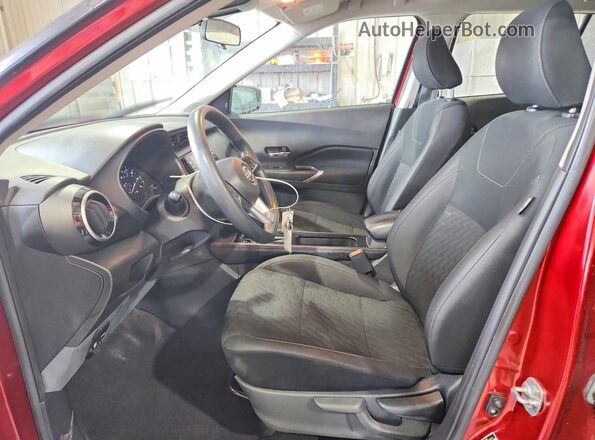 3N1CP5CV6PL508972 2023 NISSAN KICKS Red Widok wnętrza z przodu
