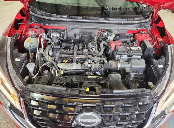 3N1CP5CV6PL508972 2023 NISSAN KICKS Red Widok wnętrza z tyłu