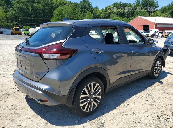 3N1CP5CV6PL514626 2023 NISSAN KICKS Silver Trasero derecho