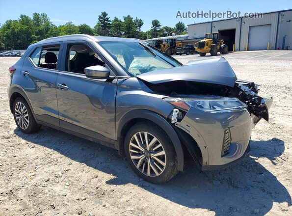 3N1CP5CV6PL514626 2023 NISSAN KICKS Silver Delantero derecho
