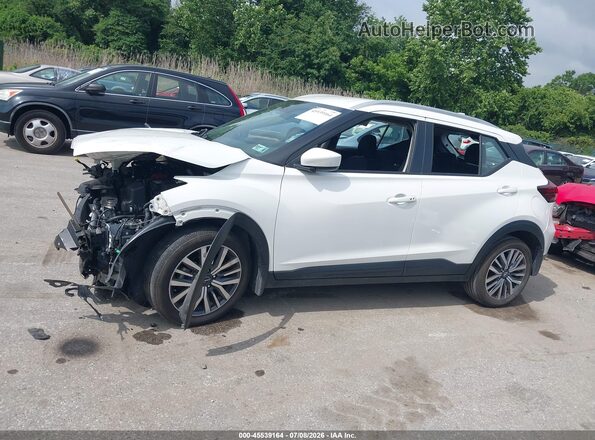 3N1CP5CV6PL572865 2023 NISSAN KICKS White Սալոնի 360 աստիճան տեսք