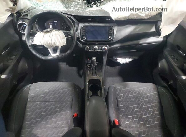3N1CP5CV6PL574907 2023 NISSAN KICKS Black Առջևի վահանակի տեսք