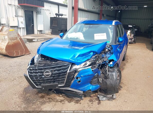 3N1CP5CV6RL478407 2024 NISSAN KICKS Blue Front view