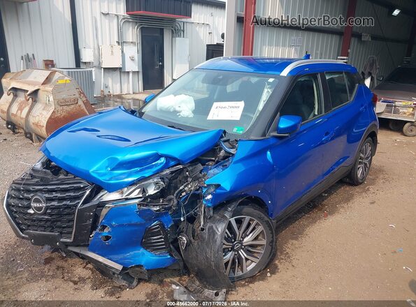 3N1CP5CV6RL478407 2024 NISSAN KICKS Blue Front left