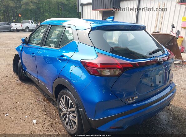 3N1CP5CV6RL478407 2024 NISSAN KICKS Blue Rear left