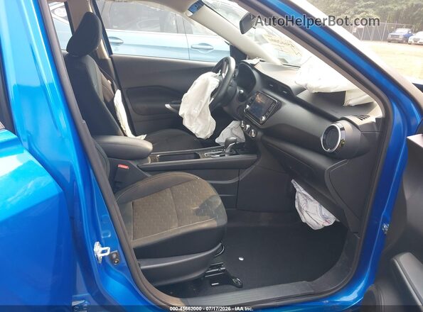 3N1CP5CV6RL478407 2024 NISSAN KICKS Blue Front interior view
