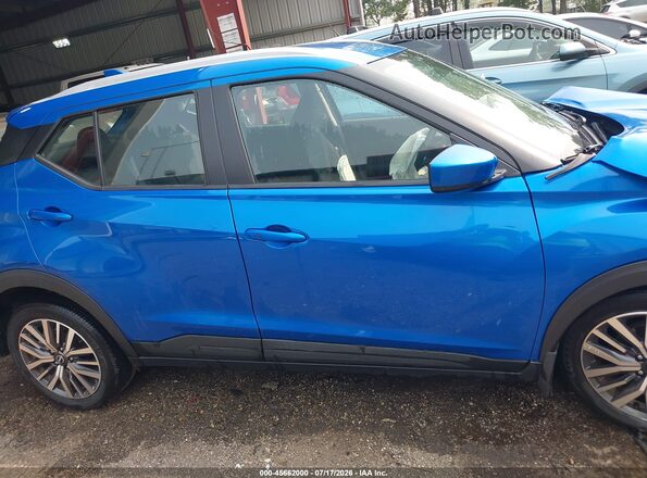 3N1CP5CV6RL478407 2024 NISSAN KICKS Blue Rear interior view