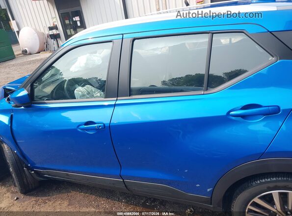 3N1CP5CV6RL478407 2024 NISSAN KICKS Blue 360 interior view