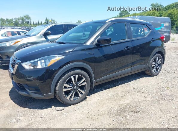 3N1CP5CV7LL531137 2020 NISSAN KICKS Black Vista tres cuartos delantera izquierda
