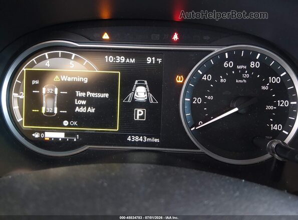 3N1CP5CV7LL576868 2020 NISSAN KICKS White Widok tylnych siedzeń