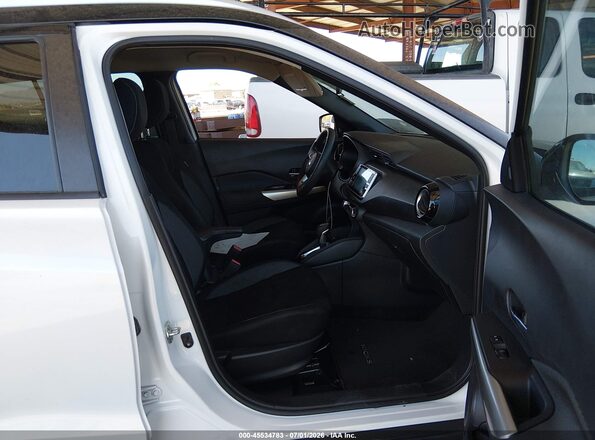 3N1CP5CV7LL576868 2020 NISSAN KICKS White Widok wnętrza z przodu