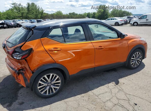 3N1CP5CV7ML470583 2021 NISSAN KICKS Orange უკანა მარჯვენა