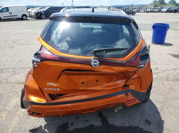 3N1CP5CV7ML470583 2021 NISSAN KICKS Orange უკანა ხედი