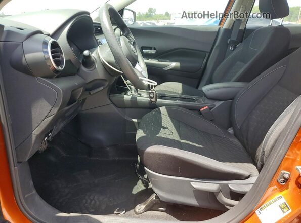 3N1CP5CV7ML470583 2021 NISSAN KICKS Orange წინა სალონის ხედი