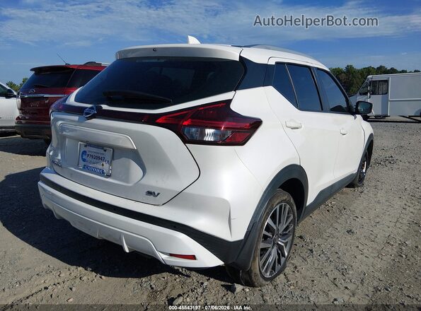 3N1CP5CV7ML523833 2021 NISSAN KICKS White Rear right