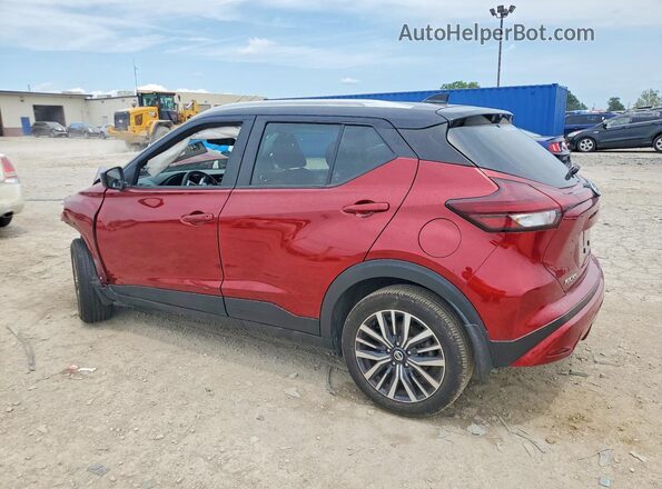 3N1CP5CV7ML531804 2021 NISSAN KICKS Red Rear left