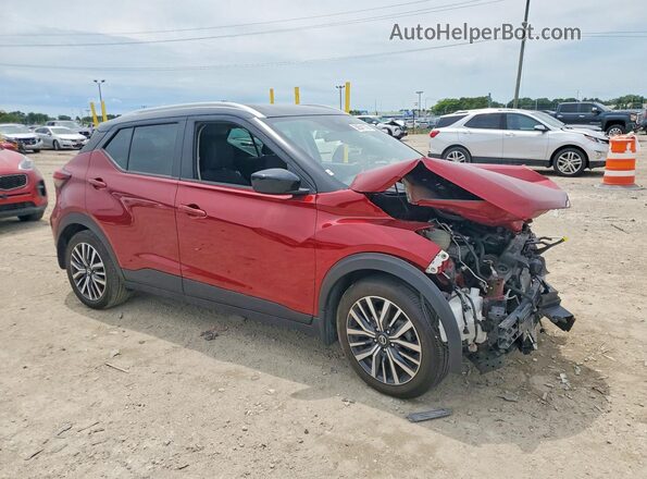 3N1CP5CV7ML531804 2021 NISSAN KICKS Red Front right