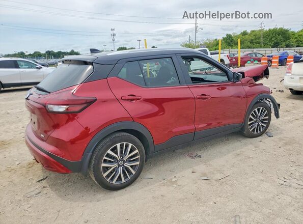 3N1CP5CV7ML531804 2021 NISSAN KICKS Red Rear right