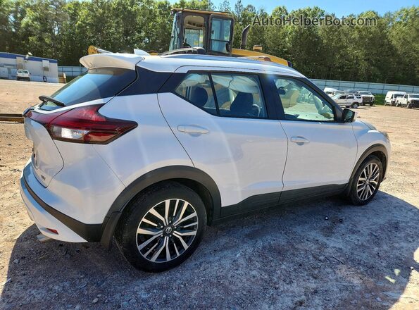 3N1CP5CV7ML544004 2021 NISSAN KICKS White Задня права чверть