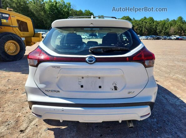 3N1CP5CV7ML544004 2021 NISSAN KICKS White Вид ззаду