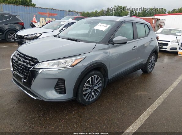 3N1CP5CV7PL496783 2023 NISSAN KICKS Blue Przód lewy