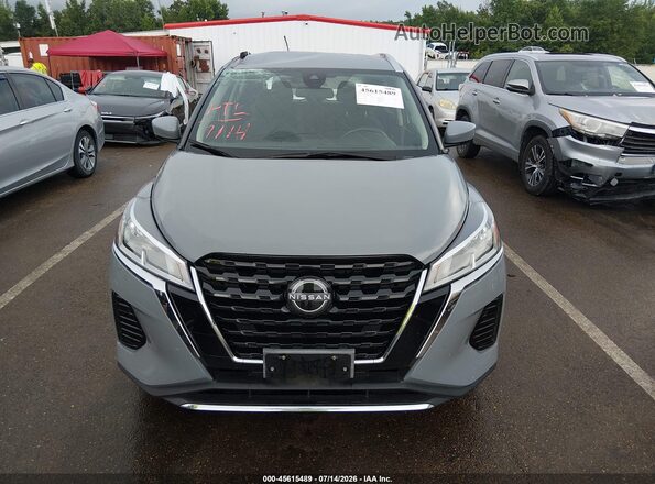 3N1CP5CV7PL496783 2023 NISSAN KICKS Blue Widok wnętrza z tyłu