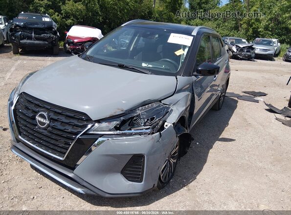 3N1CP5CV7PL520211 2023 NISSAN KICKS Gray Przód lewy