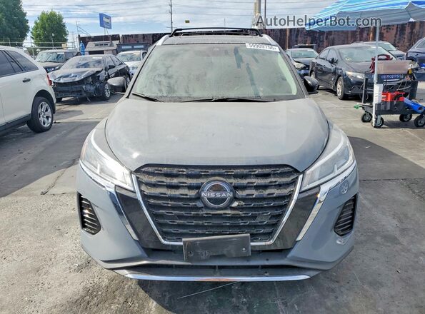 3N1CP5CV7PL542337 2023 NISSAN KICKS Gray Widok z przodu