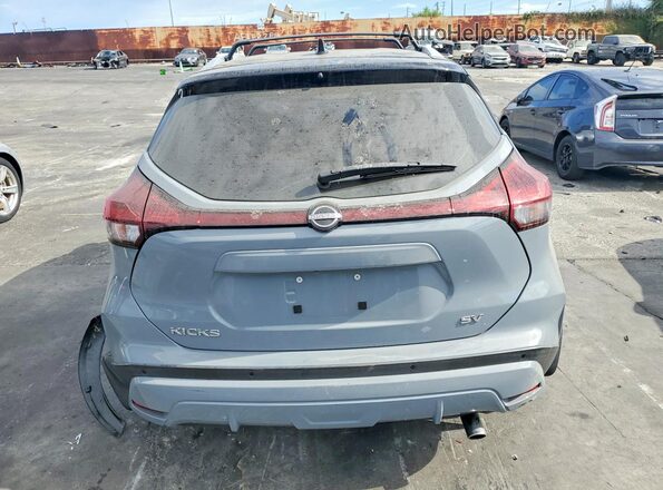 3N1CP5CV7PL542337 2023 NISSAN KICKS Gray Widok z tyłu