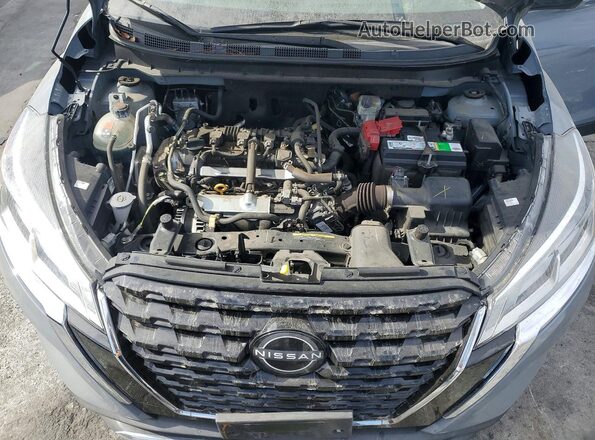 3N1CP5CV7PL542337 2023 NISSAN KICKS Gray Widok wnętrza z tyłu
