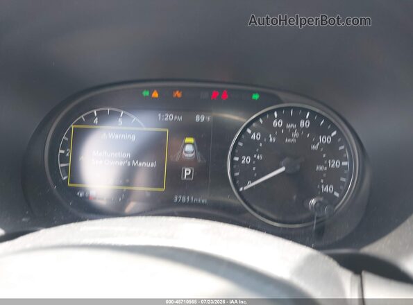 3N1CP5CV7RL481431 2024 NISSAN KICKS White Вид задніх сидінь