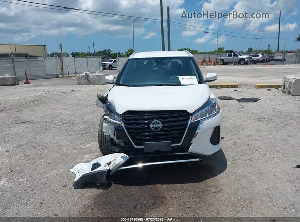 3N1CP5CV7RL481431 2024 NISSAN KICKS White Вид щитка приладів
