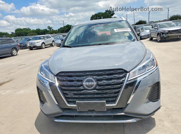 3N1CP5CV7RL508143 2024 NISSAN KICKS Gray Widok z przodu