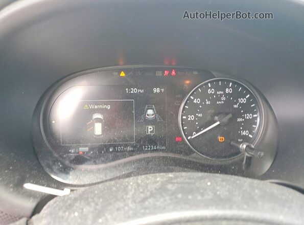 3N1CP5CV7RL508143 2024 NISSAN KICKS Gray Widok zestawu wskaźników