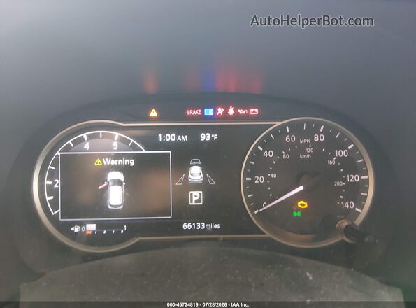 3N1CP5CV8LL480408 2020 NISSAN KICKS Black Widok tylnych siedzeń