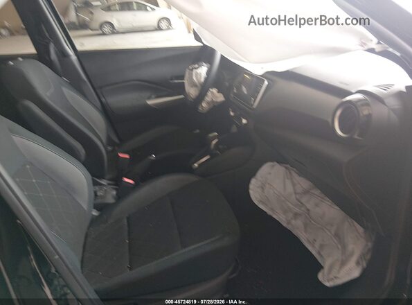 3N1CP5CV8LL480408 2020 NISSAN KICKS Black Widok wnętrza z przodu
