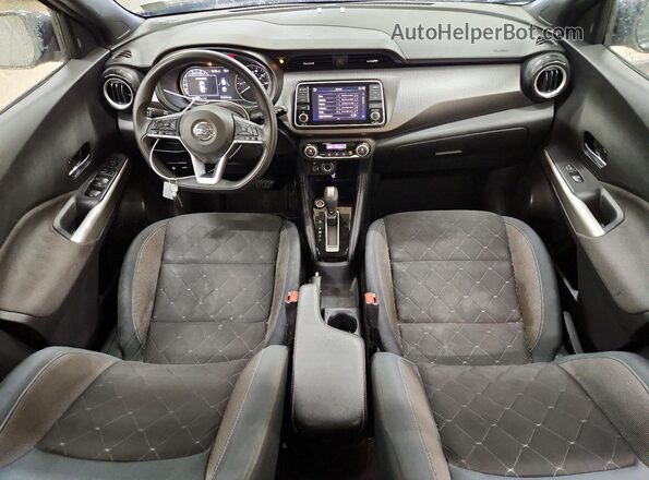 3N1CP5CV8LL482451 2020 NISSAN KICKS Black წინა პანელის ხედი