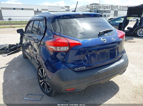 3N1CP5CV8LL507879 2020 NISSAN KICKS Blue Задня ліва чверть