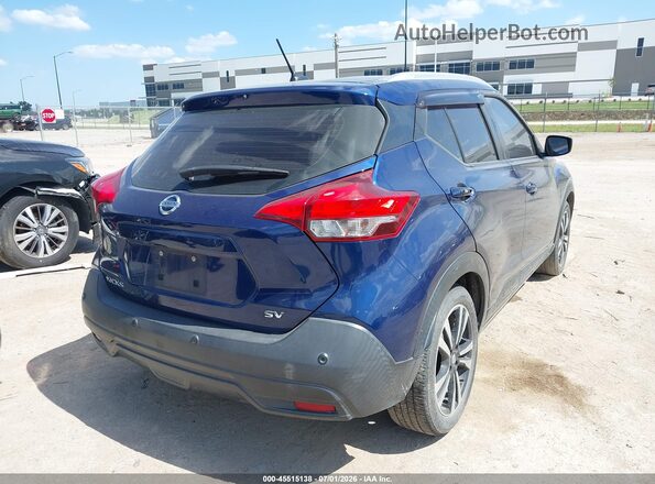 3N1CP5CV8LL507879 2020 NISSAN KICKS Blue Задня права чверть