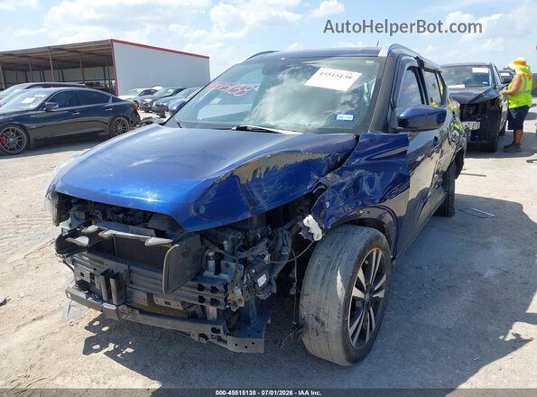 3N1CP5CV8LL507879 2020 NISSAN KICKS Blue Передня ліва чверть